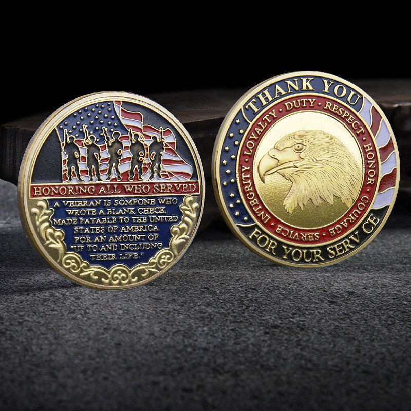 Order your coins today and make a Veteran smile!