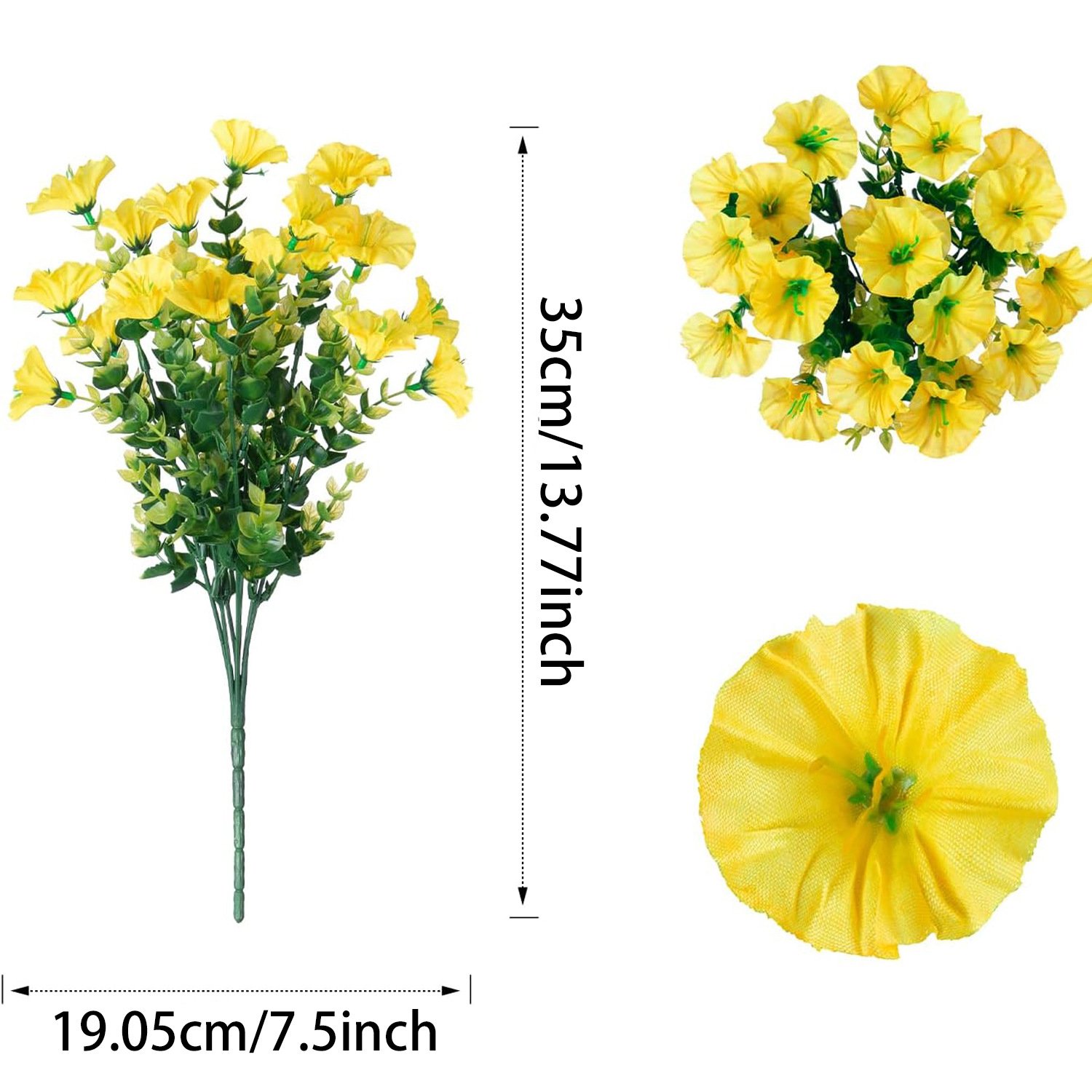 💖Last Day 49% OFF - UV Simulation Artificial Petunias