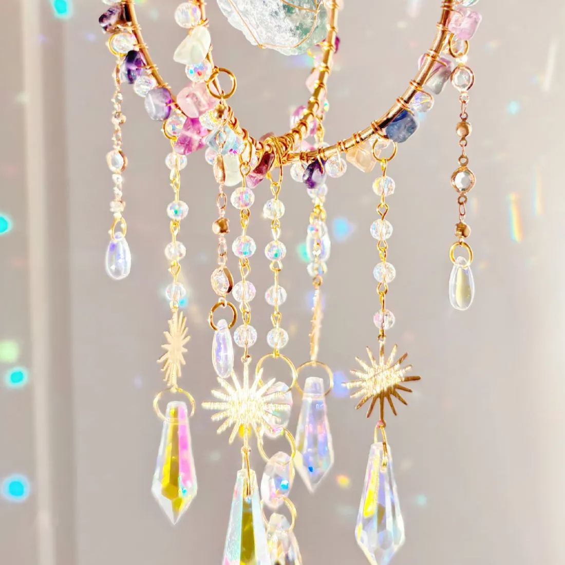 Cleopatra's Jewels Crystal Suncatchers