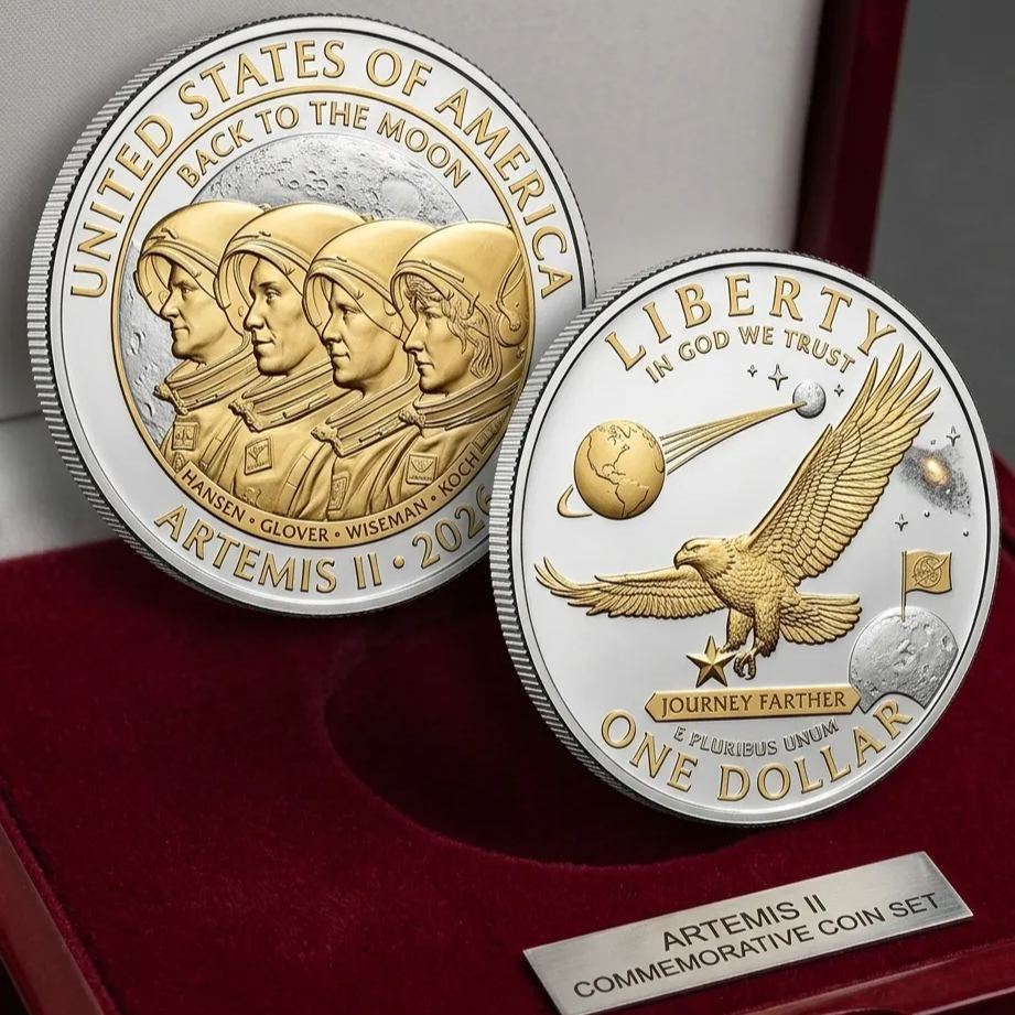 Artemis II Commemorative Silver Coin