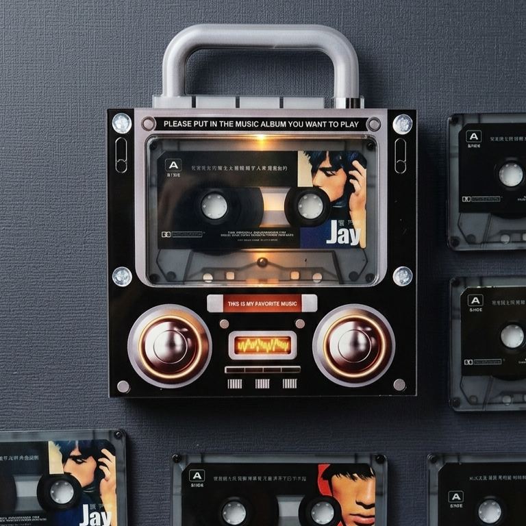 💿NFC Music Vinyl Fridge Magnet