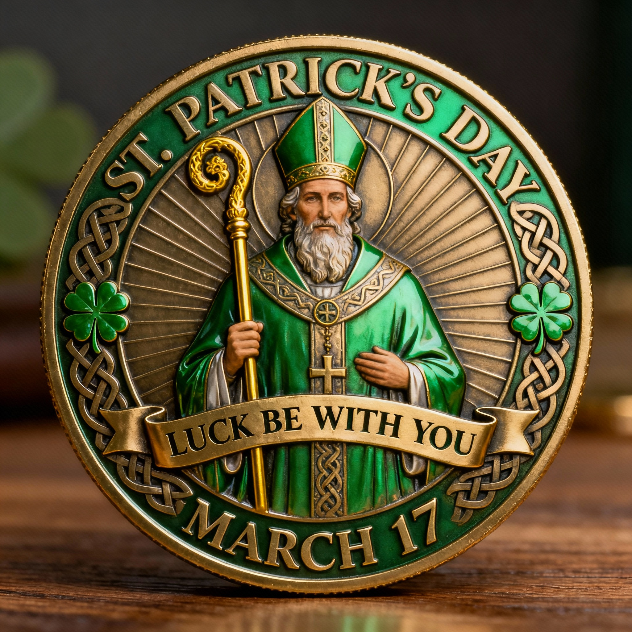 🔥St. Patrick’s Day Lucky Coin