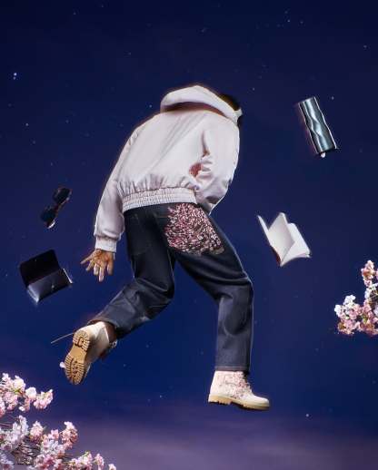 "BLOSSOM" SELVEDGE DENIM