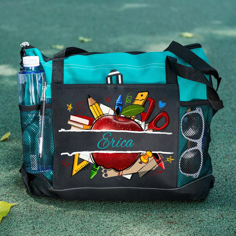 Personalized Teacher Custom Tote Bag