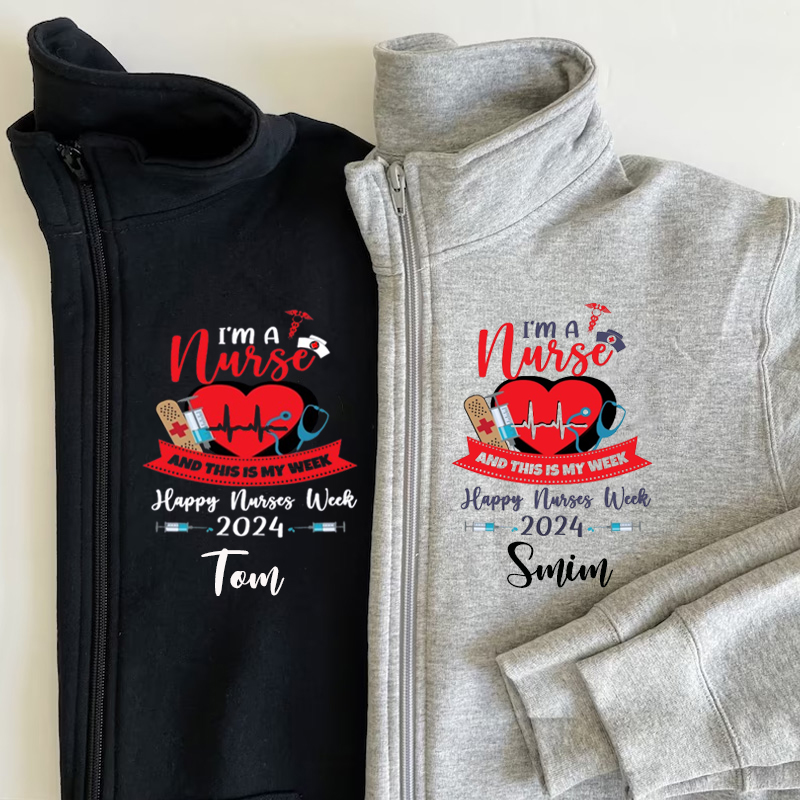 Happy Nurses Week Pullover Sweatshirt