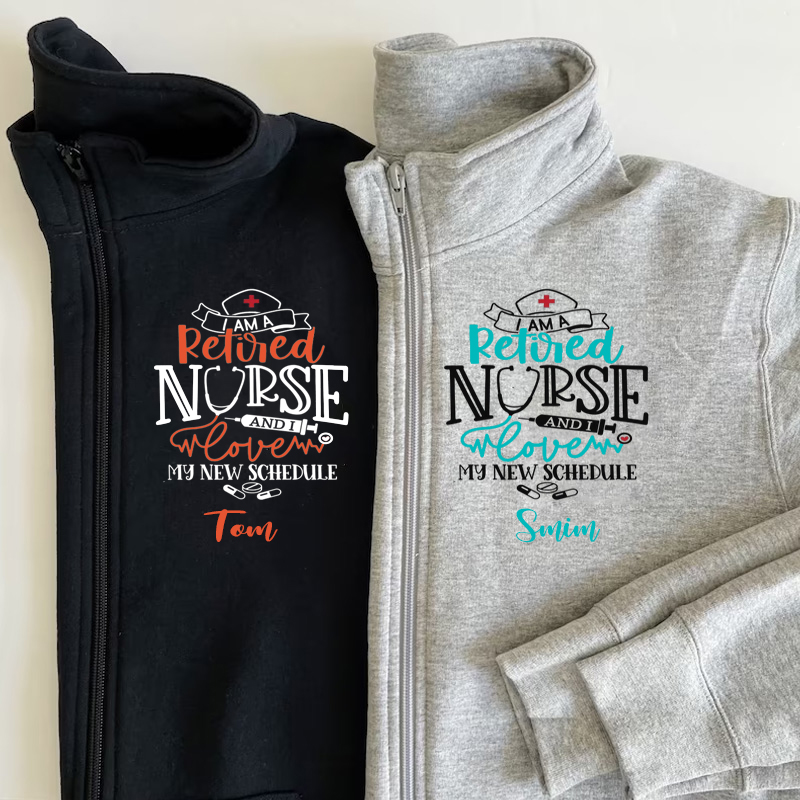 Retired Nurse Pullover Sweatshirt