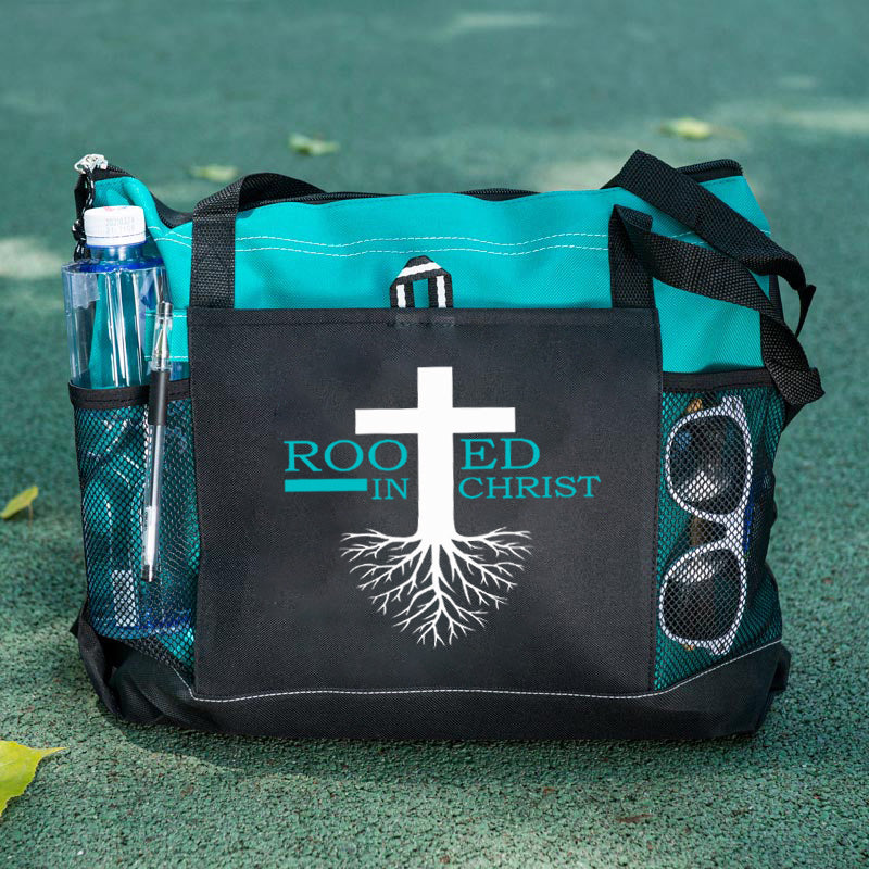 Rooted in Christ Tote Bag