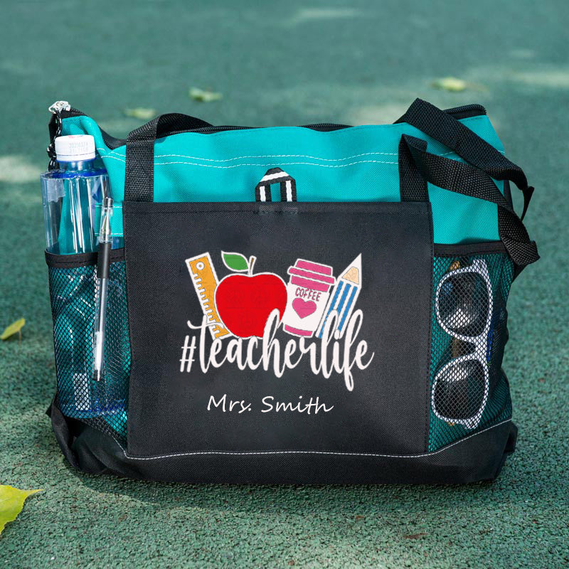 Custom Teacher Life Tote Bag