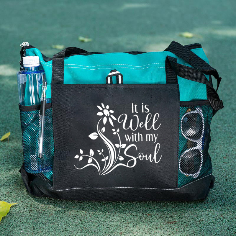 It is well with my soul christian tote