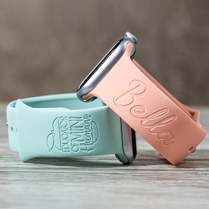 Teacher Custom Engraved Watch Band