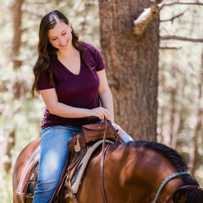 Personalized Horse Saddle Bag