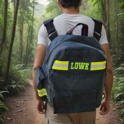 Firefighter Turnouts Backpack with Embroidery Name