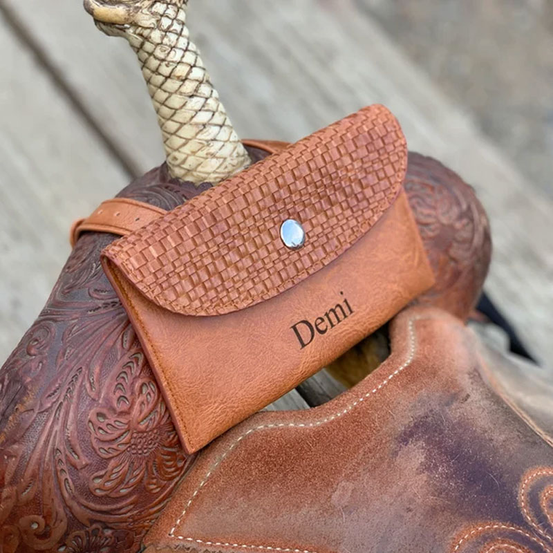 Personalized Horse Saddle Bag