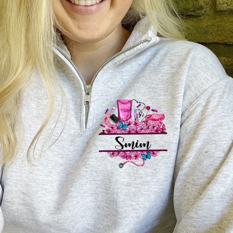 Nurse life Pullover Sweatshirt