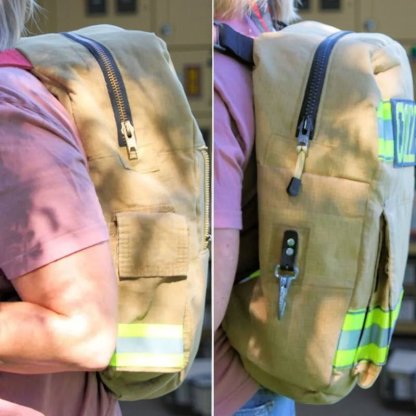 Firefighter Turnouts Backpack with Embroidery Name