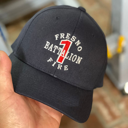 Personalized Your City /Number/ Name(Back) Embroidery Mesh Back Firefighter Hat