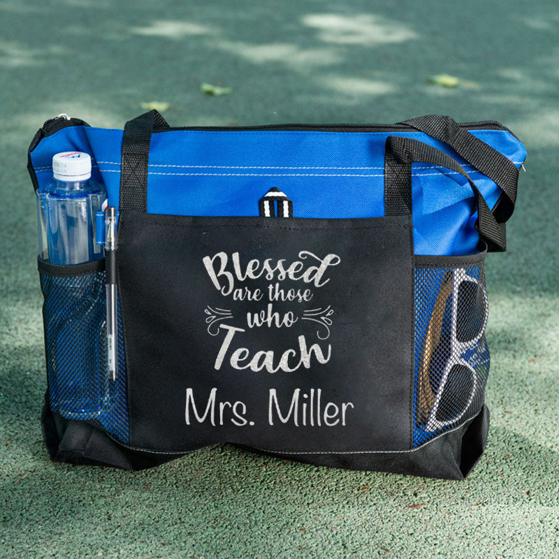 Blessed are those Who Teach Teacher Tote Bag