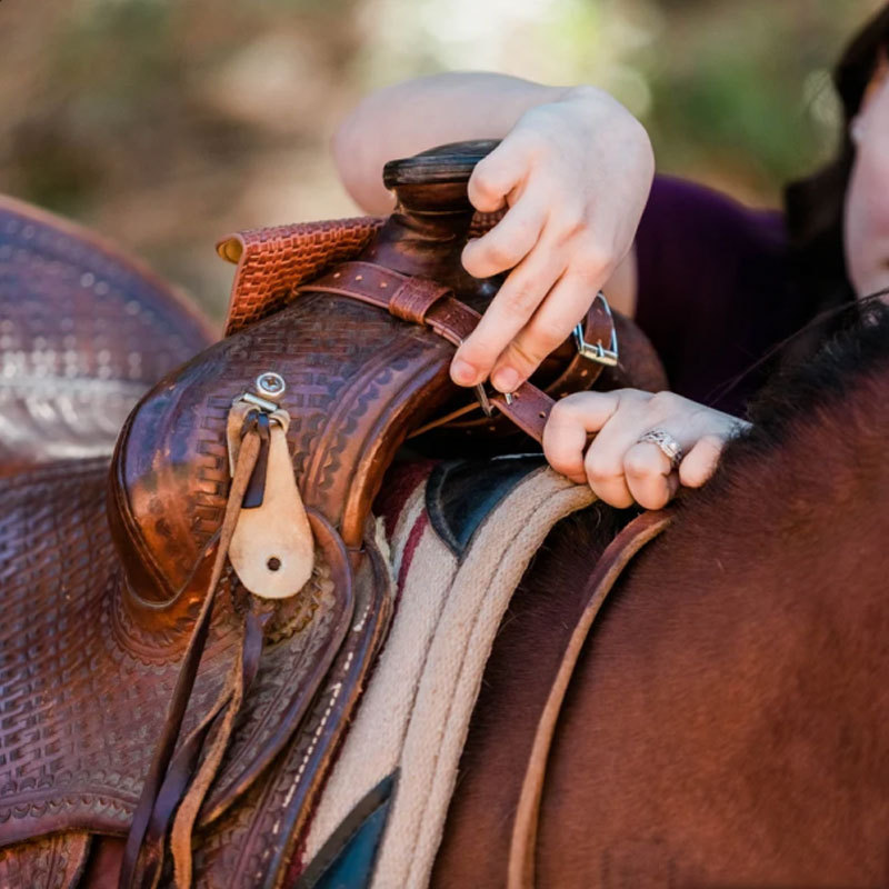 Personalized Horse Saddle Bag
