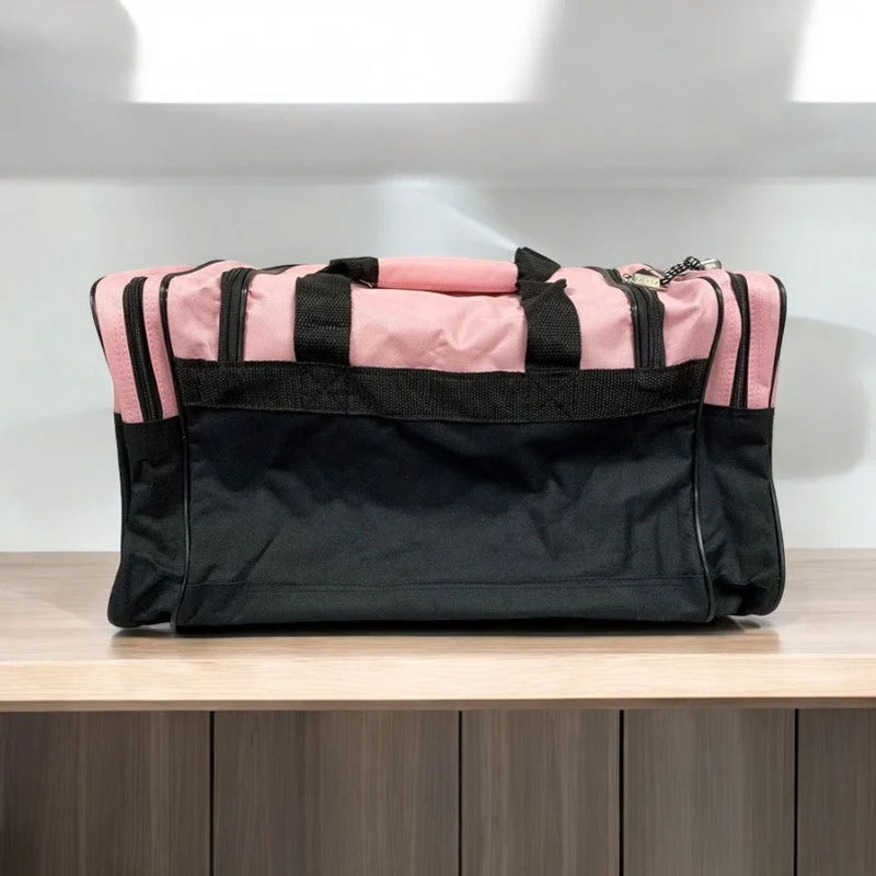 Personalized Duffle Bag Dual Front Mesh Pockets