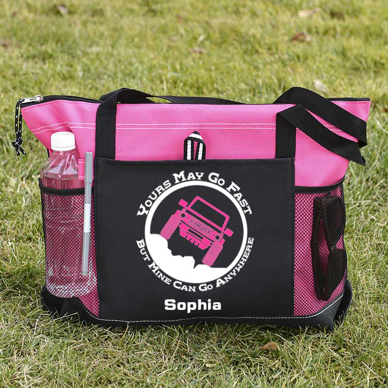 Bronco Can Go Anywhere Personalized Tote Bag