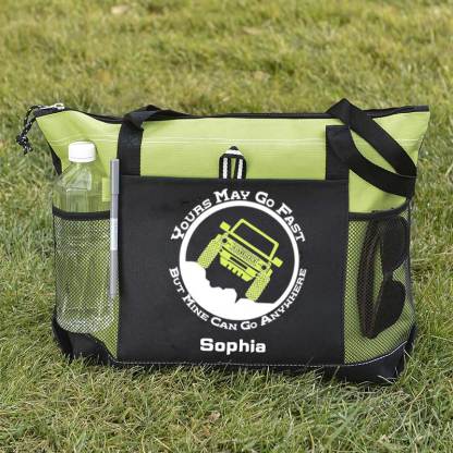 Bronco Can Go Anywhere Personalized Tote Bag