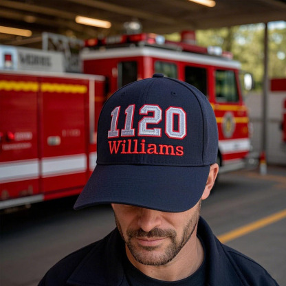 Custom Firefighter Baseball Cap
