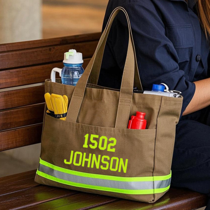 Custom Firefighter Tote Bag Gifts for Women