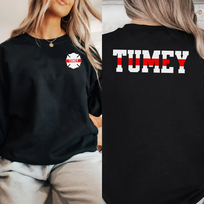 Custom Firefighter Wife Pullover Hoodie