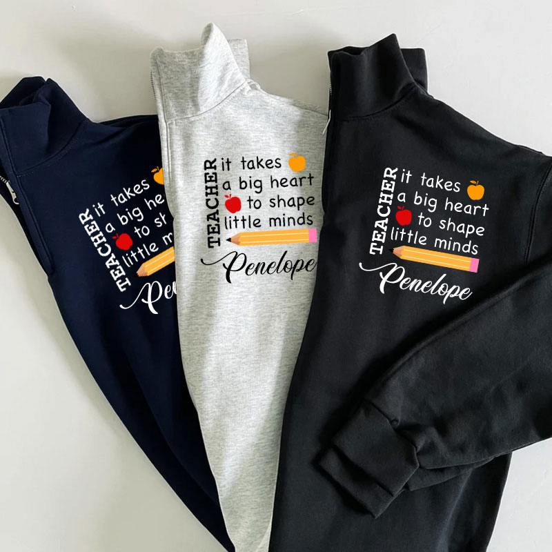 Custom Teacher Icon Pullover Jacket