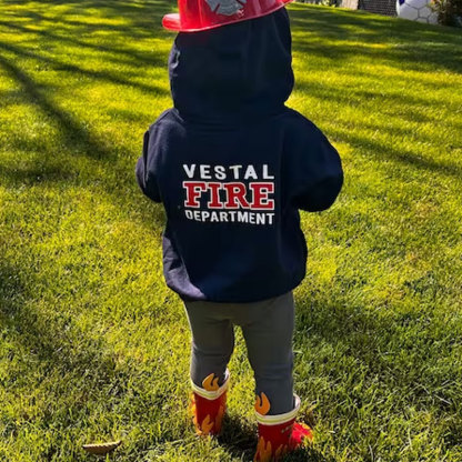 Firefighter Infant Bodysuit Shirt and Hoodie Personalized Name Fire Department