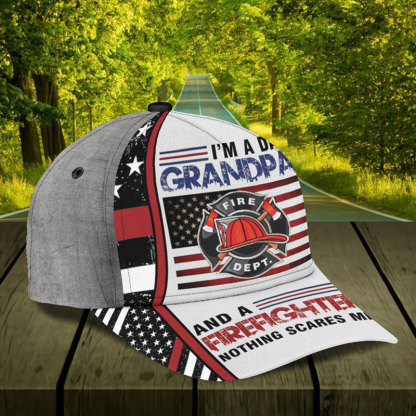 Firefighter Classic Cap, Gift for Firefighters