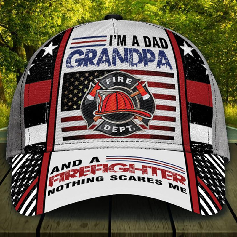 Firefighter Classic Cap, Gift for Firefighters