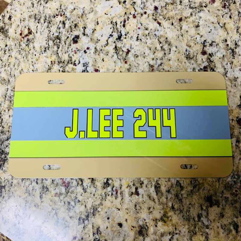 Firefighter Custom License Plates