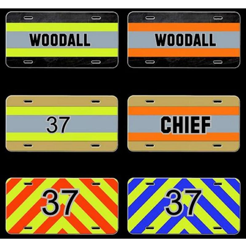 Firefighter Custom License Plates