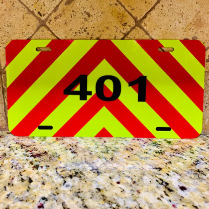 Firefighter Custom License Plates