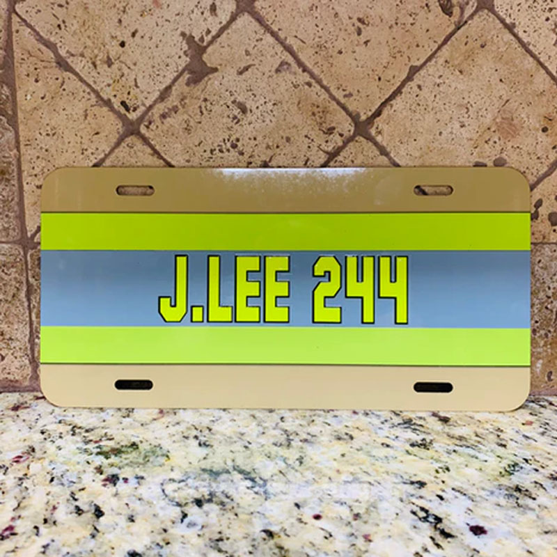 Firefighter Custom License Plates