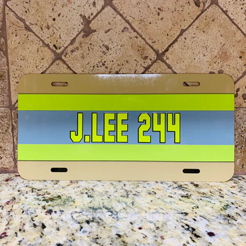 Firefighter Custom License Plates