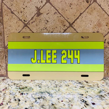 Firefighter Custom License Plates