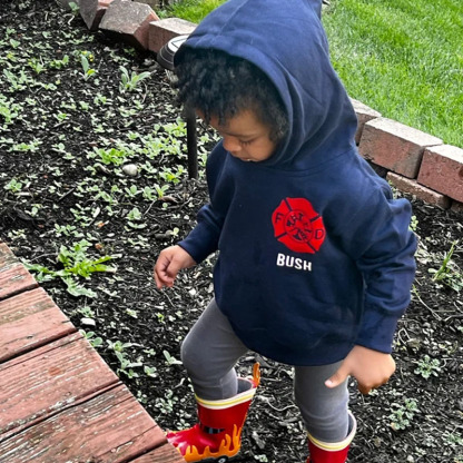 Firefighter Toddler Crew Neck Sweatshirt