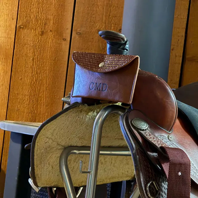 Personalized Horse Saddle Bag