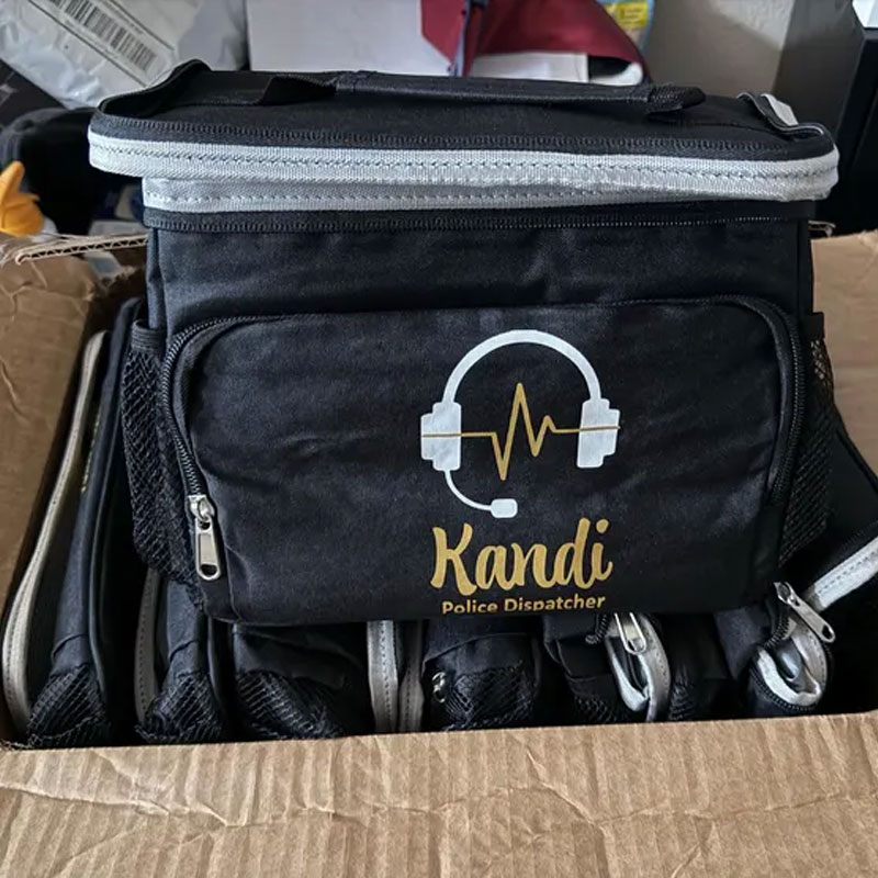 Custom 911 Dispatcher Lunch Bag, EMD Lunch Bag