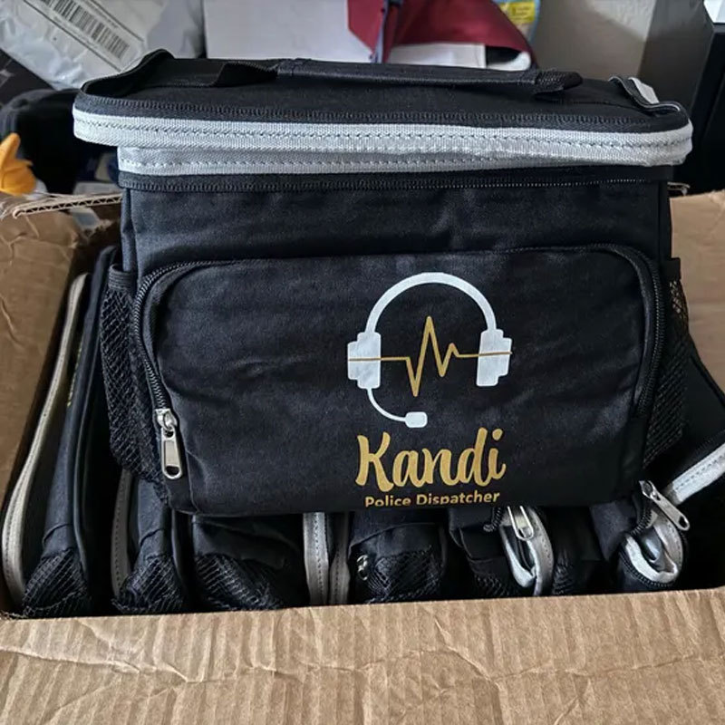 Custom 911 Dispatcher Lunch Bag, EMD Lunch Bag