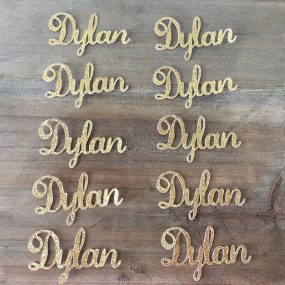Personalize Graduation Name Confetti