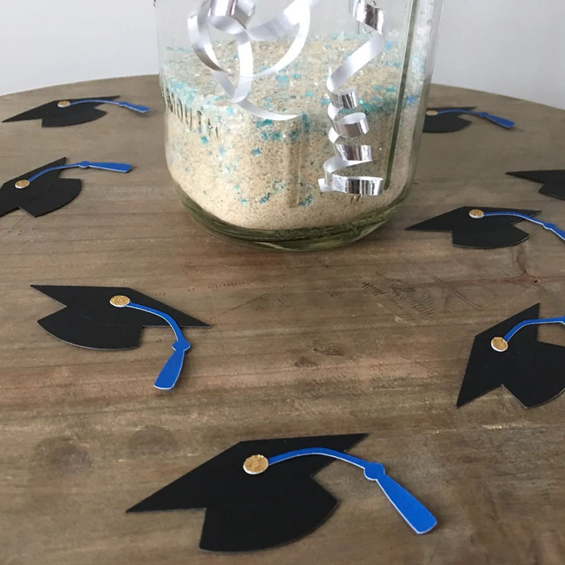 Personalize Graduation Name Confetti