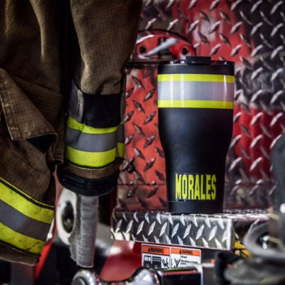 Personalized Firefighter Bunker Gear 20oz Cup