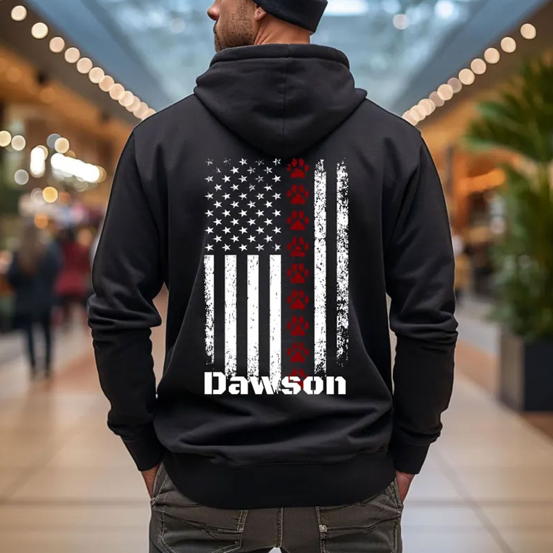 Personalized Firefighter Hoodie Fire Fighters do have paws