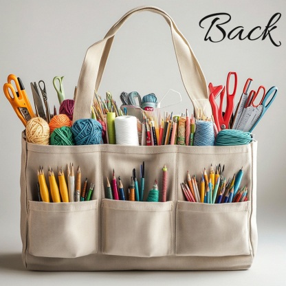 Personalized Knitting Crochet Tote Bag Handbag