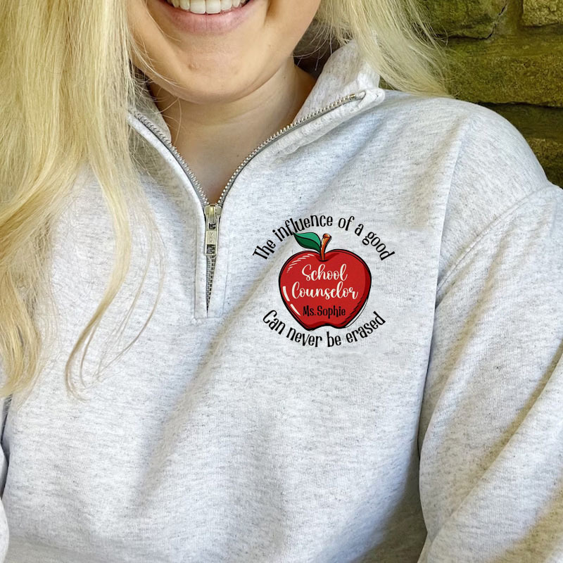 Personalized School Counselor Pullover Jacket