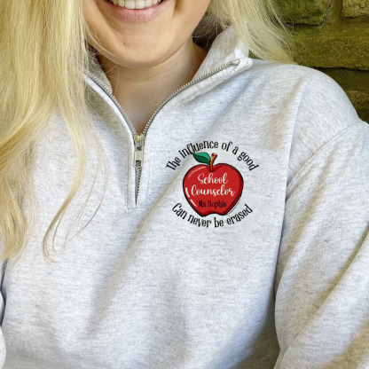 Personalized School Counselor Pullover Jacket