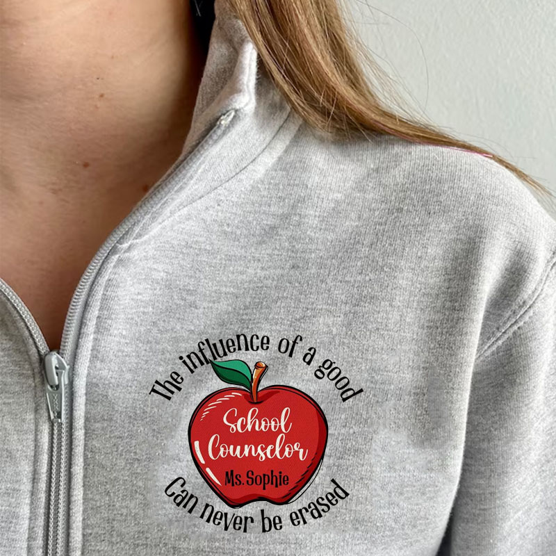 Personalized School Counselor Pullover Jacket